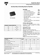 DataSheet SL43 pdf
